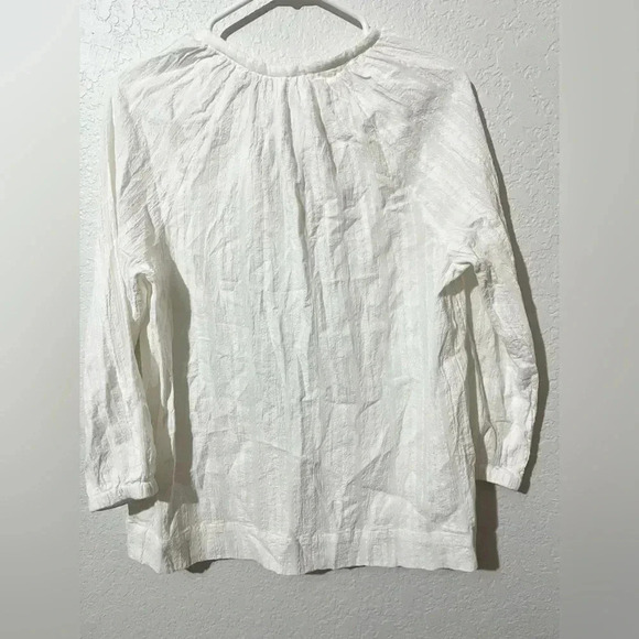 Marine Layer NWT 100% Cotton Penny Blouse - Picture 3 of 6